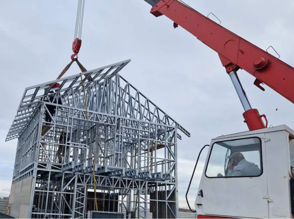 Modern Prefabricated Light Steel Houses Eco-Friendly Steel Structure Buildings