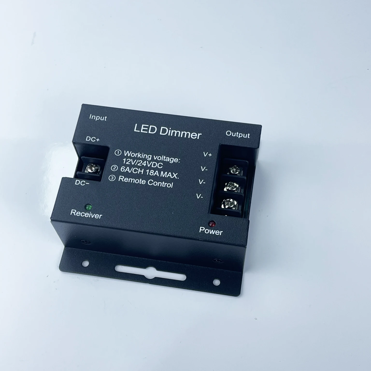 12V выключатели со светодиодным индикатором сенсорный пульт дистанционного управления 433 МГц DC12V-24V 24A SMD2835 одноцветной светодиодной ленты rf беспроводной диммер