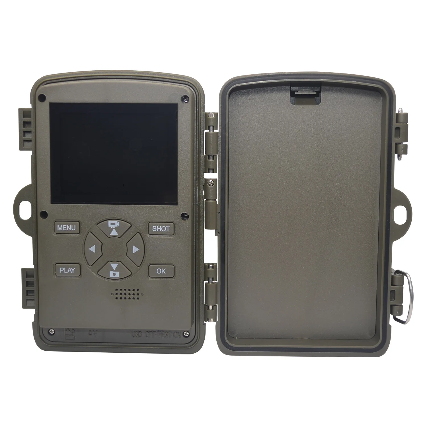 NatureSpy Hunting Camera 20MP 4K Dual-Lens Tech 120 Wide-Angle PIR and Super Quiet Operation