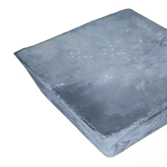 99.99% очищенный блок слитков сурьмы из чистого металла для противовеса