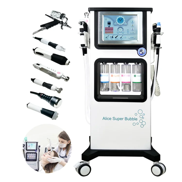 7 In 1 Hydra Oxygen Jet Peel Deep Cleaning  Aquafacial Hydrodermabrasion Facial Machine
