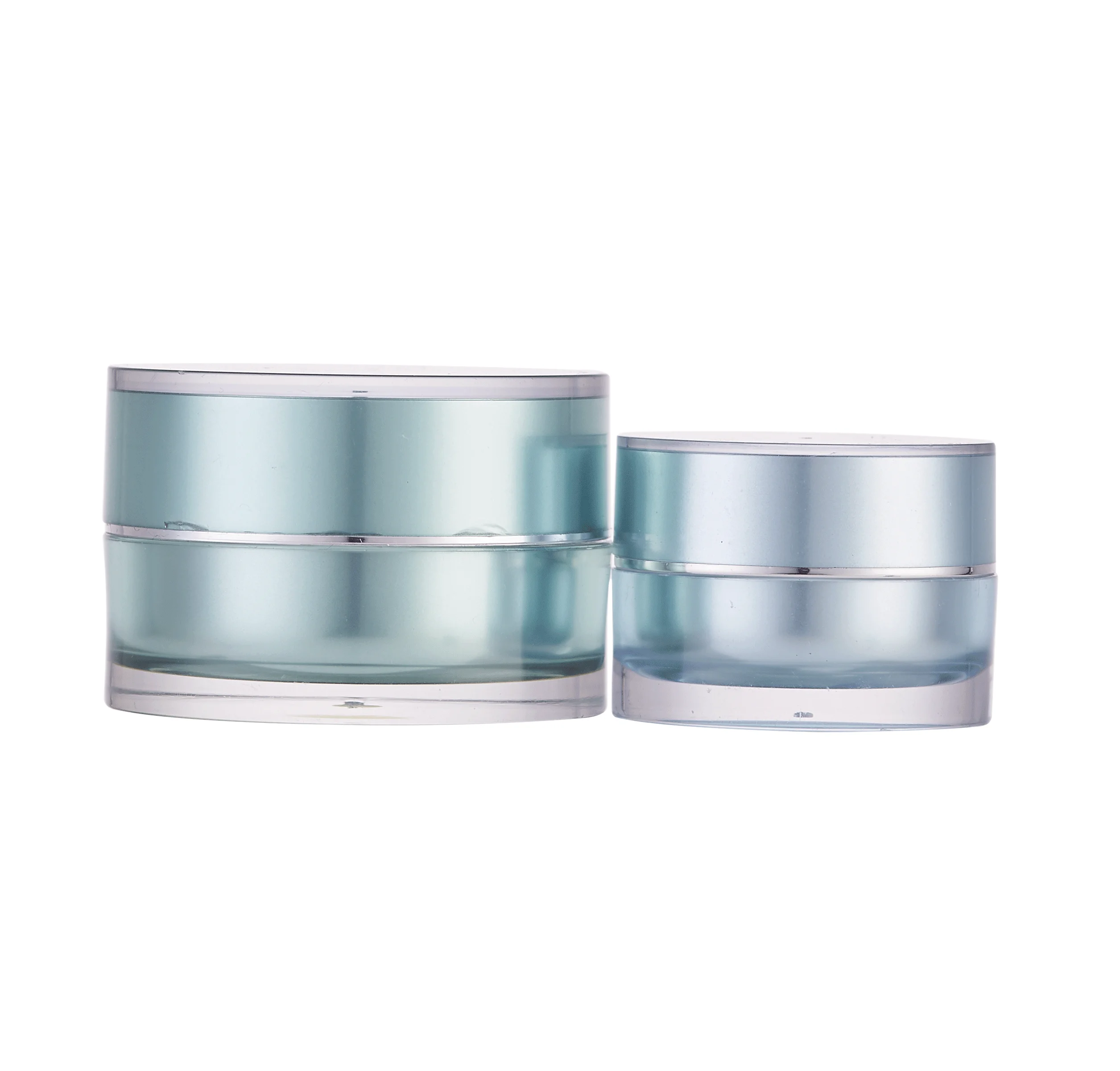 Customized color 15g  30g 50g double wall skin care cream acrylic jar