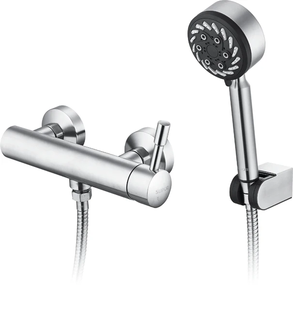 
Five function hand shower Stainless steel anti-exploded hose shower rain toilet shower set for bathroom 