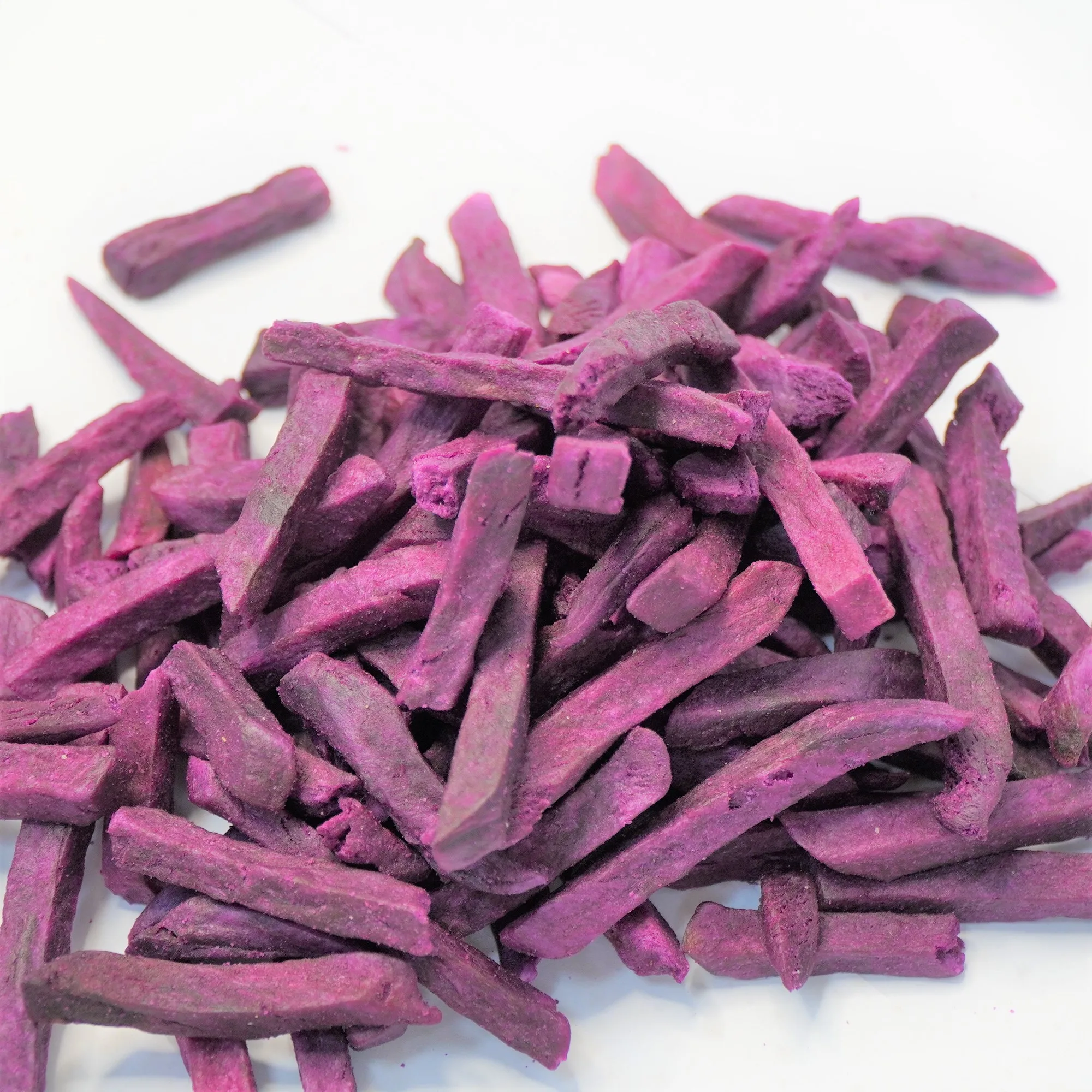 ONLY ONE : DRIED PURPLE SWEET POTATO  100% NATURAL Suitable for all ages Eat delicious Natural sweet