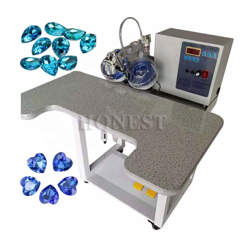 High Output Stone Fixing Machine / Fixing Machine / Ultrasonic Hot Fix Rhinestone Setting Machine