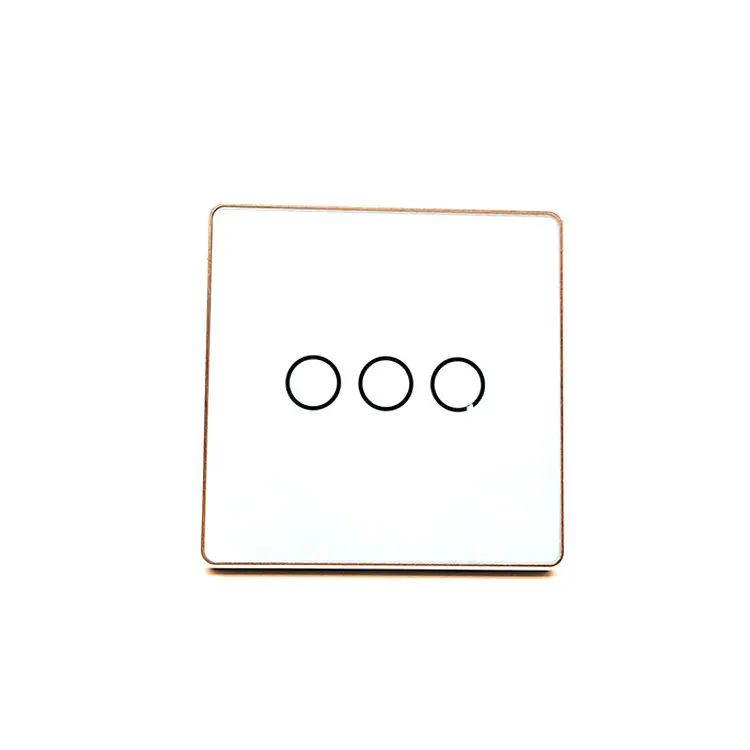 Hot Sell Smart Glass Touch Panel Wifi 1G 2G 3G Wifi Europian Smart Wall Switch Module