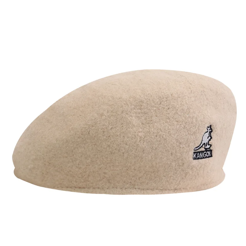 
High Quality Ivy Golf Driving Flat Hat Man Gift Newsboy Baker Boy Wool Felt Hat 