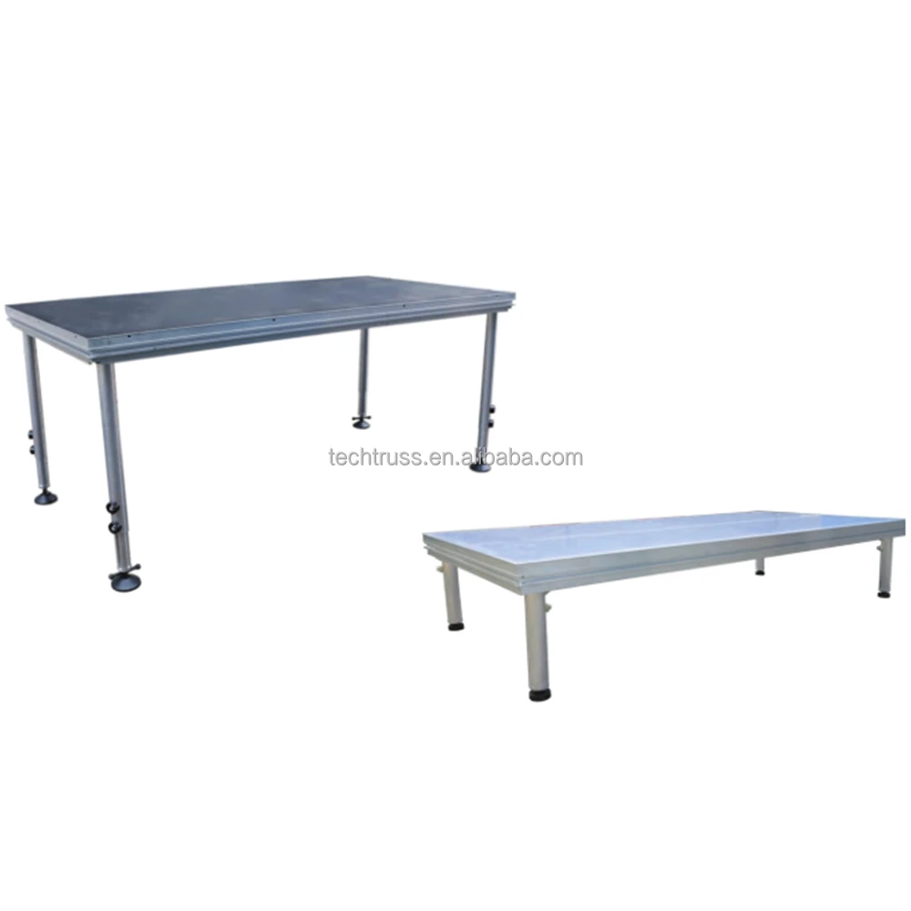 Подгоняемая круглая подиумная деревянная/акриловая/закаленная стеклянная