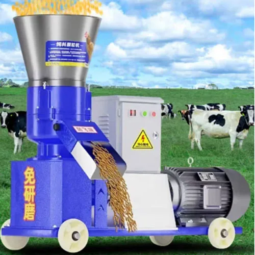 Good quality Low investment poultry cattle feed pellet diesel feed pellet production machine