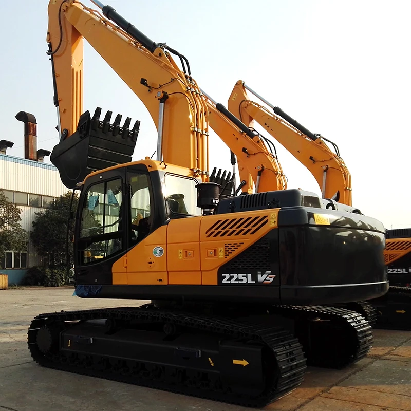 HX210L 21Ton Medium Crawler 0.9 m3 Bucket Earth-moving Crawler Excavator 21Ton With 4 Stage Engine Price