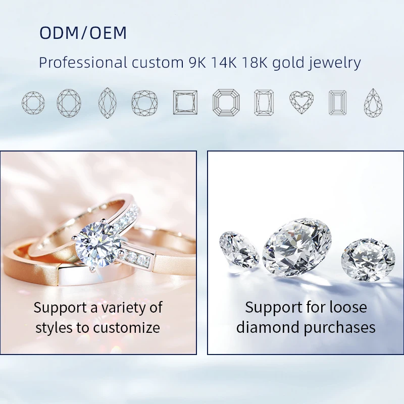 14k 18k Gold Lab Diamond Stud Earrings Custom Full Hoop Diamond Stud Jewelry Womens Earrings