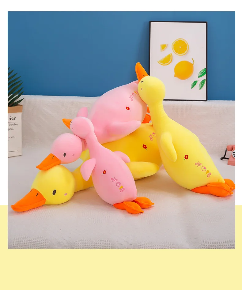 Factory desr super Soft Stuffed Mood Duck Plush Pillow Toys