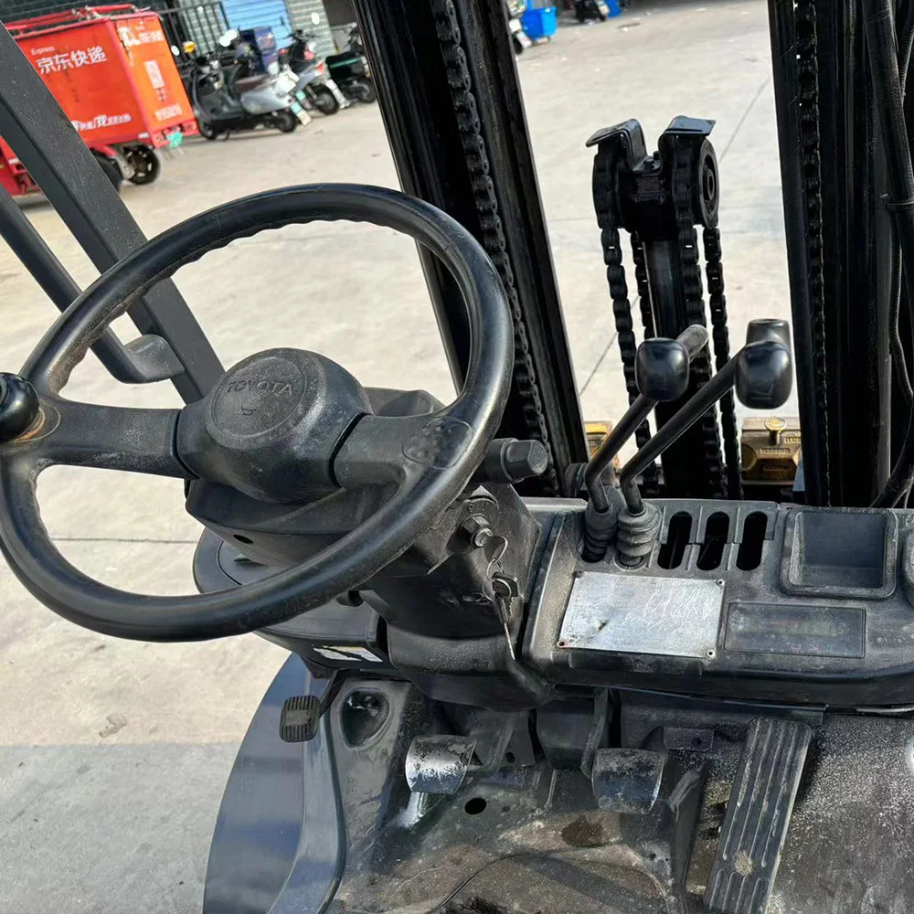 Used Toyata Fd30 Forklift Trucks 3ton Toyata Japan Used Cheap Diesel Used