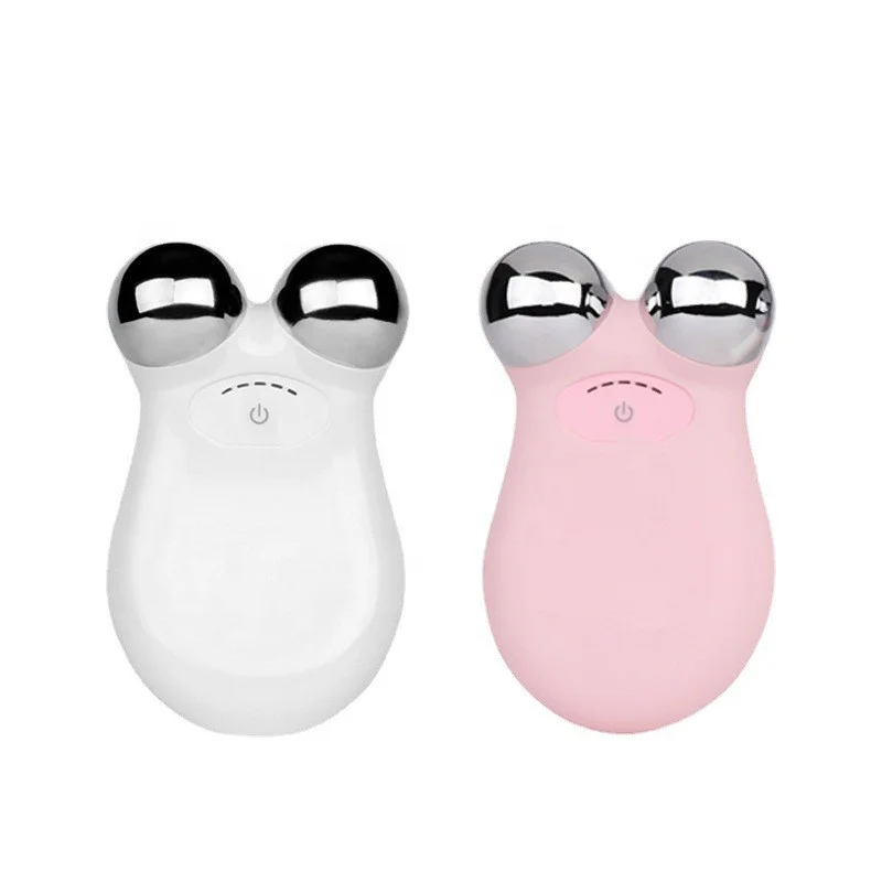 3D Face Roller  Anti Aging  Massage Tool  Microcurrent Face Lift Beauty Instrument Tightening Remover Wrinkle Metal Face Roller