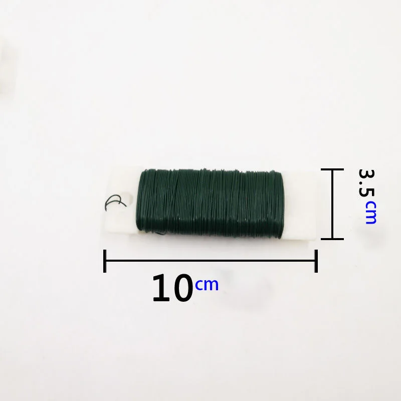 0.7mm/35m Green Flexible Paddle Crafts Christmas Wreaths Tree Garland and Floral Flower wire