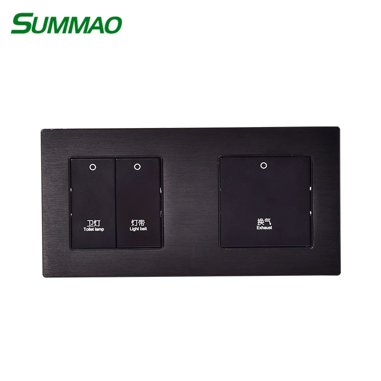 Oem дизайн индивидуальные мягкие Сенсорная Кнопка Такт переключатель настенный выключатель света пластина