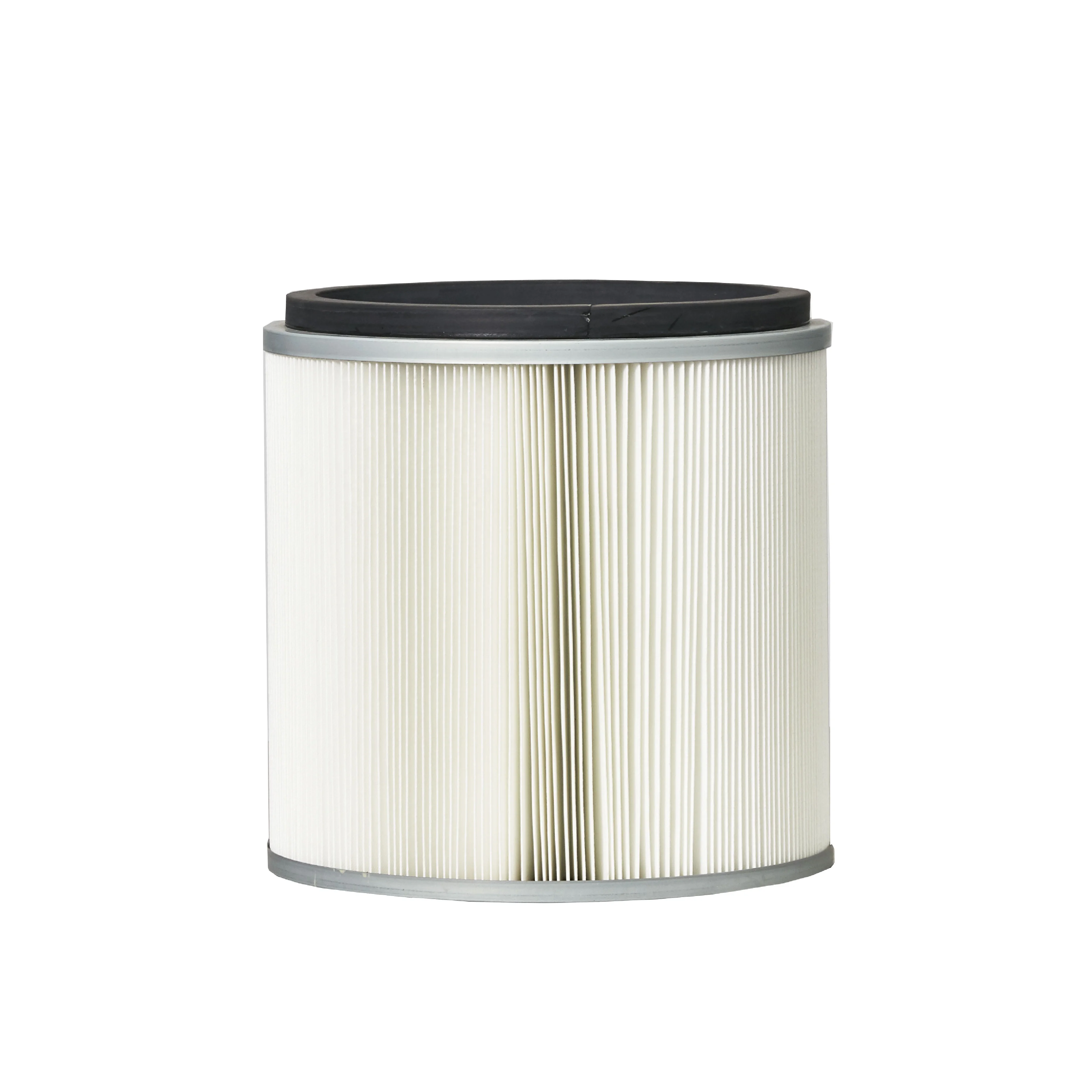 Industrial Pleated Polyester Filter Element Cartridge For Dust Collector Above MERV 15 Level