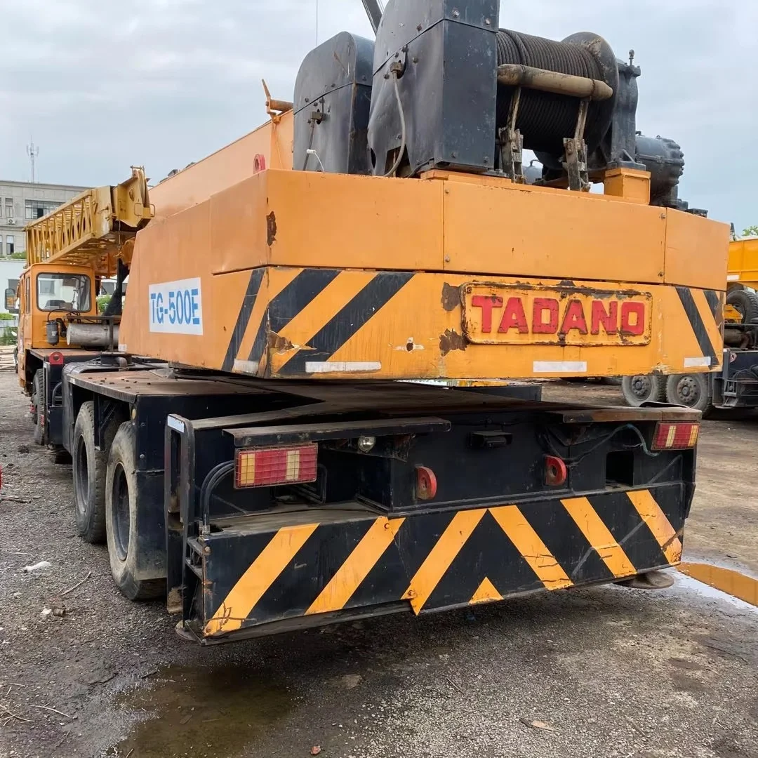 Used original paint low price Used original made in Japan Tadano 50 ton truck cranes in shanghai