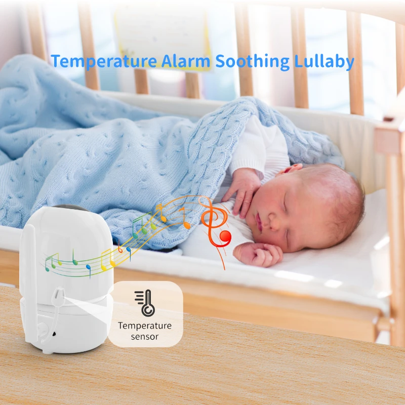 5 inch HD LCD Video Nanny Wireless Security Camera Two Way intercom  Night Vision WIFI Baby Monitor