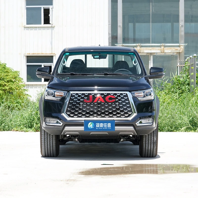 Jac T8 Chinese Cheap 4wd Pickup New Cars Trucks Pickup Truck Diesel 4x4 Automatic Gasoline Car Cargo Vehicles