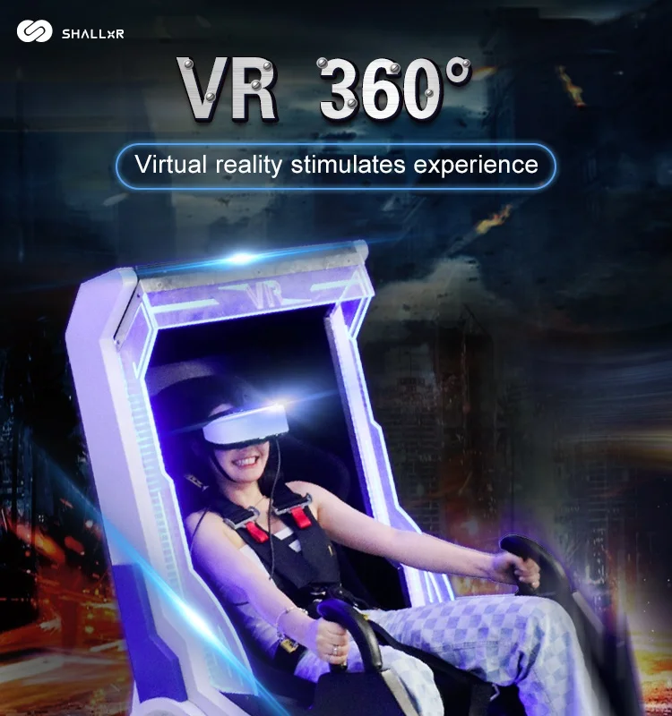 ShallxR 9D VR Flight Simulator Virtual Reality 360 720 Degree Rotating