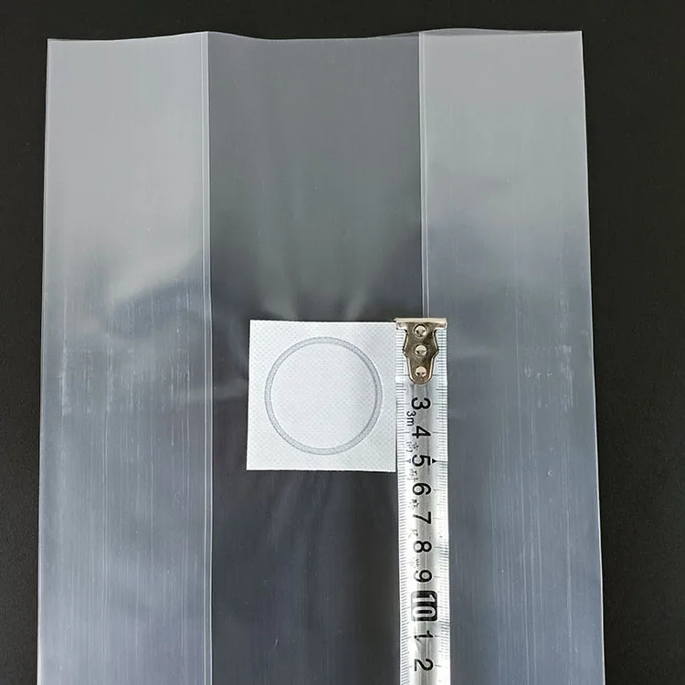 SJ 8 x 5 x 19 inch Autoclavable Gusseted  PP mushroom grow bag with filter patch