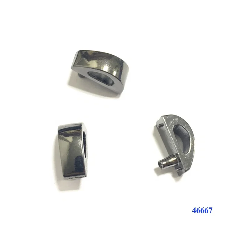 Metal shoe accessories buckle metal ladies shoe lace hook buckles