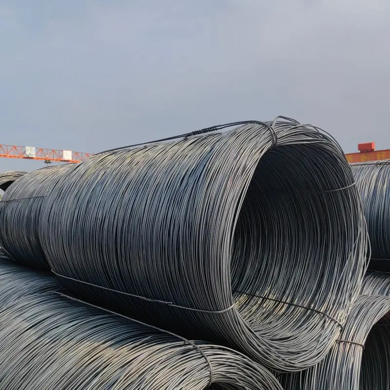 OEM High Carbon Bright Steel Wire 5.5mm 6.5mm 8mm Nail Making High Carbon Steel Wire Rod 72b Hot Rolled Carbon Steel Wire Rod