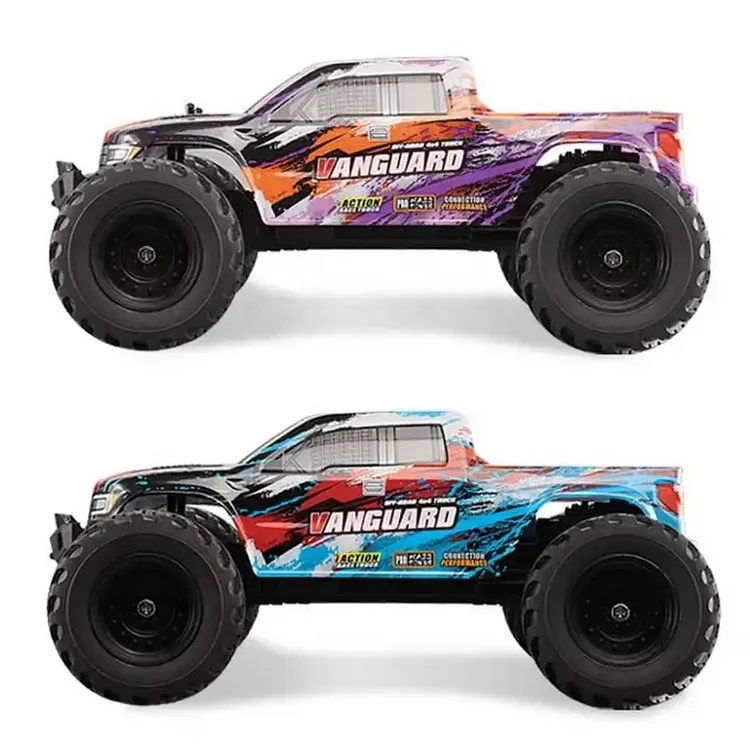 Лидер продаж HBX VANGUARD 903A RTR 1:12 2 4 г 4WD Monster Truck Быстрый пульт дистанционного управления Радиоуправляемая модель грузовика