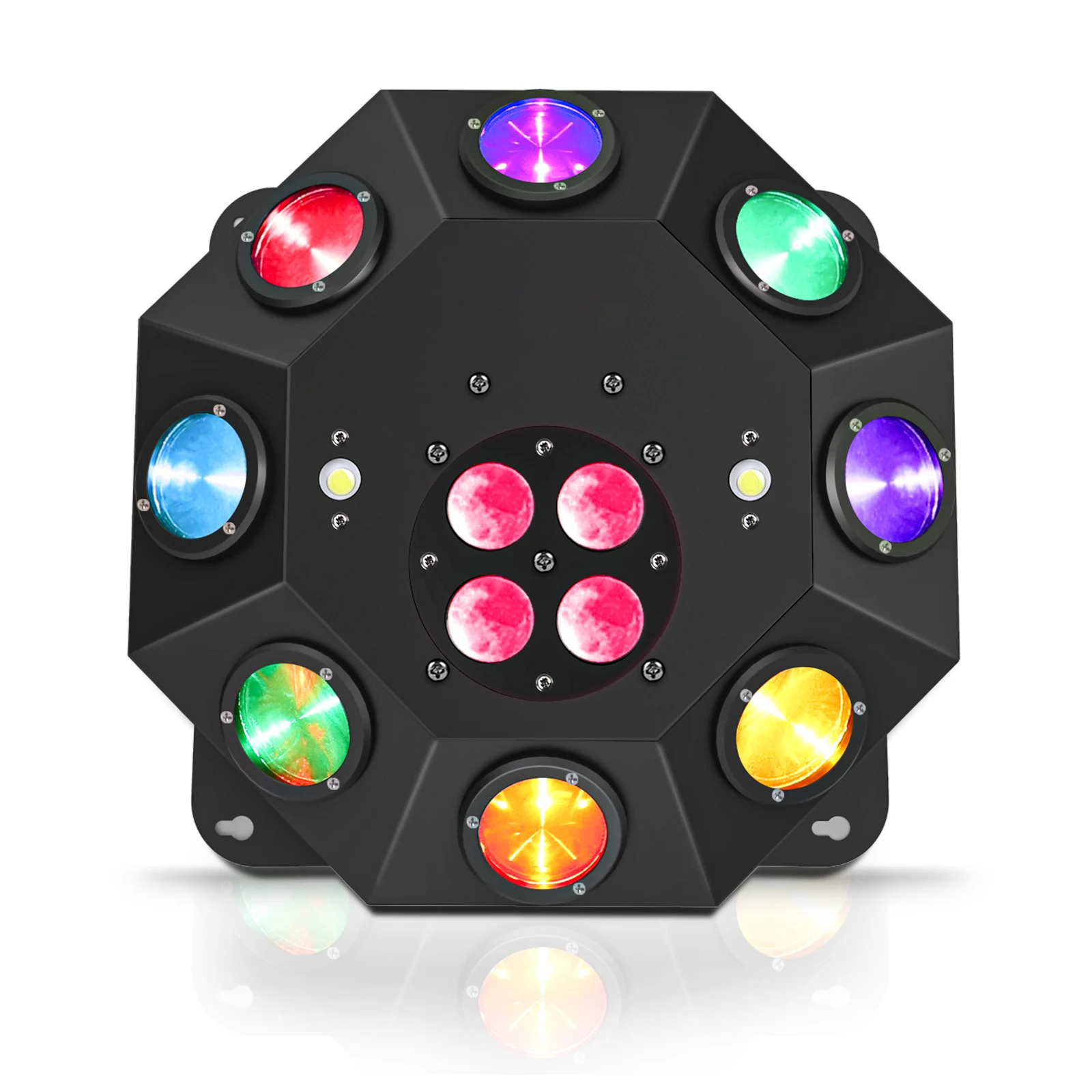 Высококачественное сценическое освещение 100 Вт из алюминиевого сплава с Rgb-узором для ночного клуба Disoc Dj Bar Dmx512 оборудование лампа