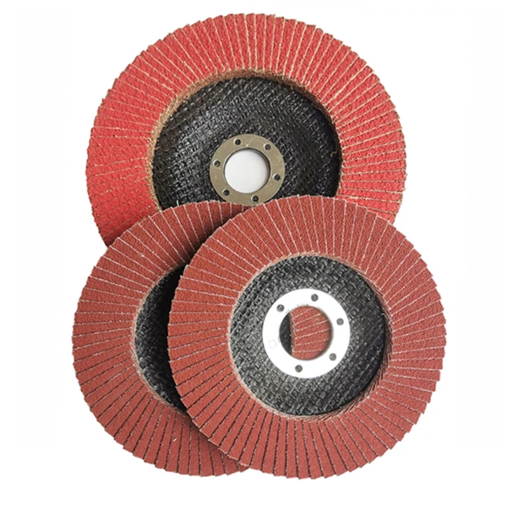 Flap Discs 4.5 6Grit Josili Disc 125Mm Glass Edge Xtra Power Flexible Konner Grinding Wheel Plastic Backing Zirconium