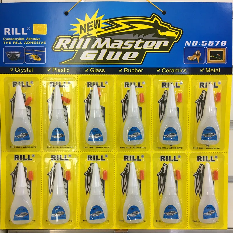 instant adhesive glues for metal rubber superglue