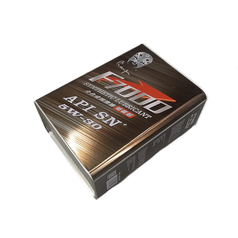 Tin Cans Oil Engine Can 4liter Tin Cans 1L Motor Oil Canister