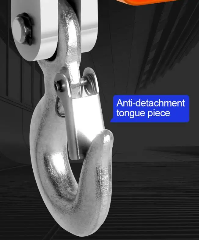 Electronic weighing heavy goods crane hanging scale 500kg