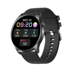 Amazon Hot Seller KC08 round Smart Watch CE blood Heart Rate Monitor Waterproof Reloj Wristband Sport Fitness smartwatch KC08