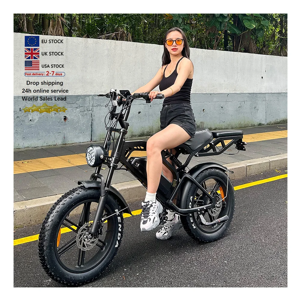 V20 Pro Электрический fatbike 2-местный Электронный велосипед электрический