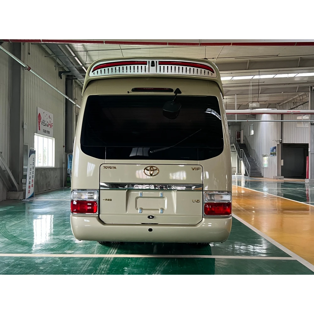 23-Seater Used Coaster Bus for Sale Diesel Manual Fuel Euro 3 Emission Standard Coach Bus
