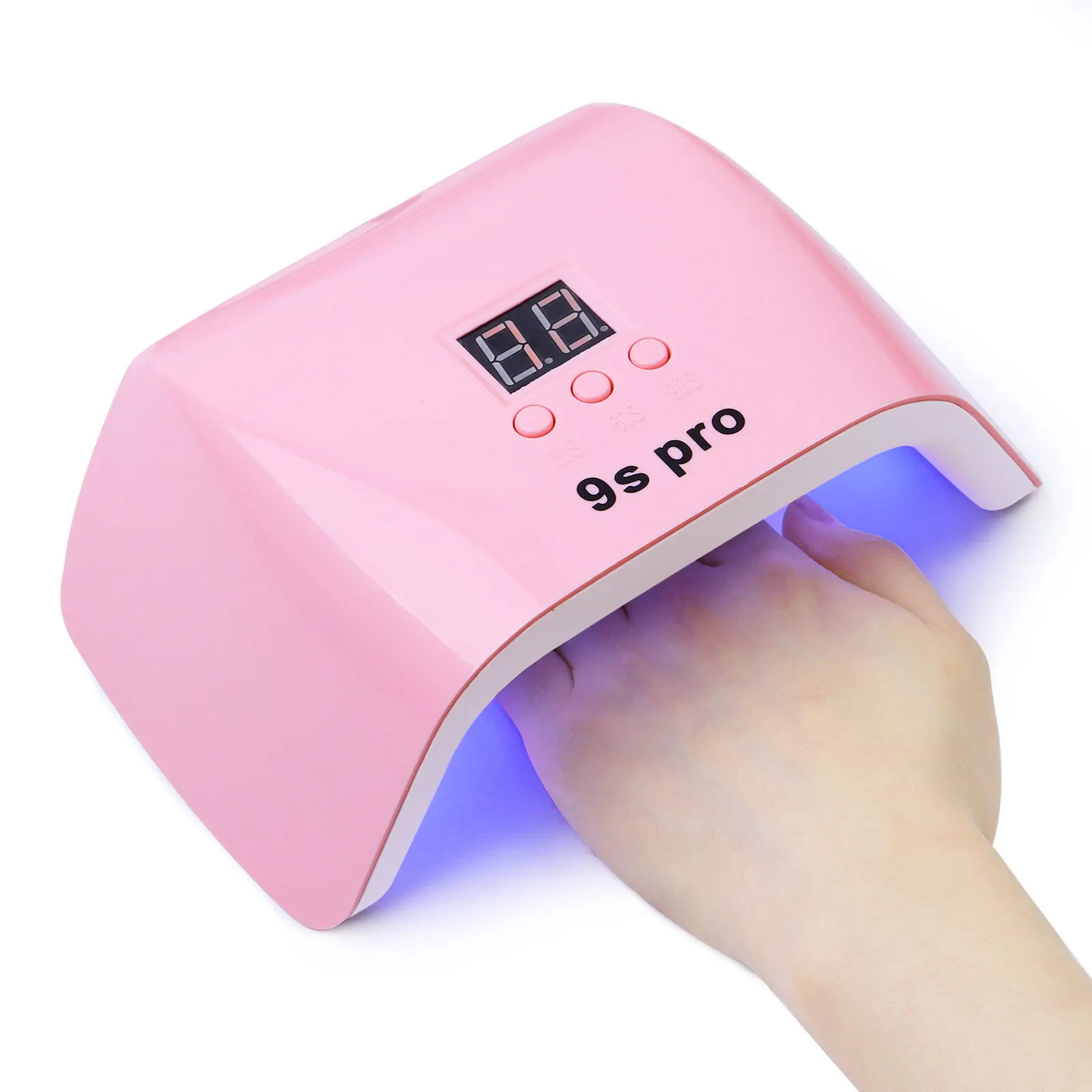 120W Nail Lamp Professional Hot Sale Nail Curing Art Machine Salon Polish Gel Sun Dryer Uv Led Pour Nails Art