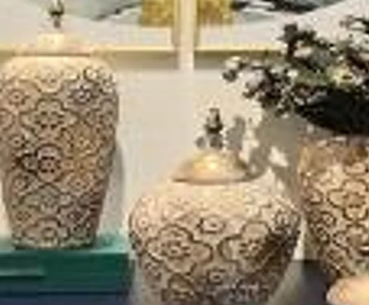 Direct Sales Cheap Classic Ceramic Container Home Decoration Vase