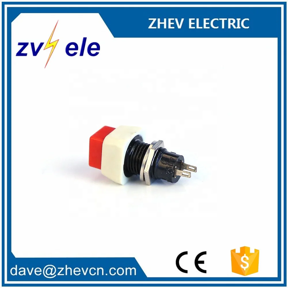 M10 Latching DS-460 Push Switch With Square Button DS-461