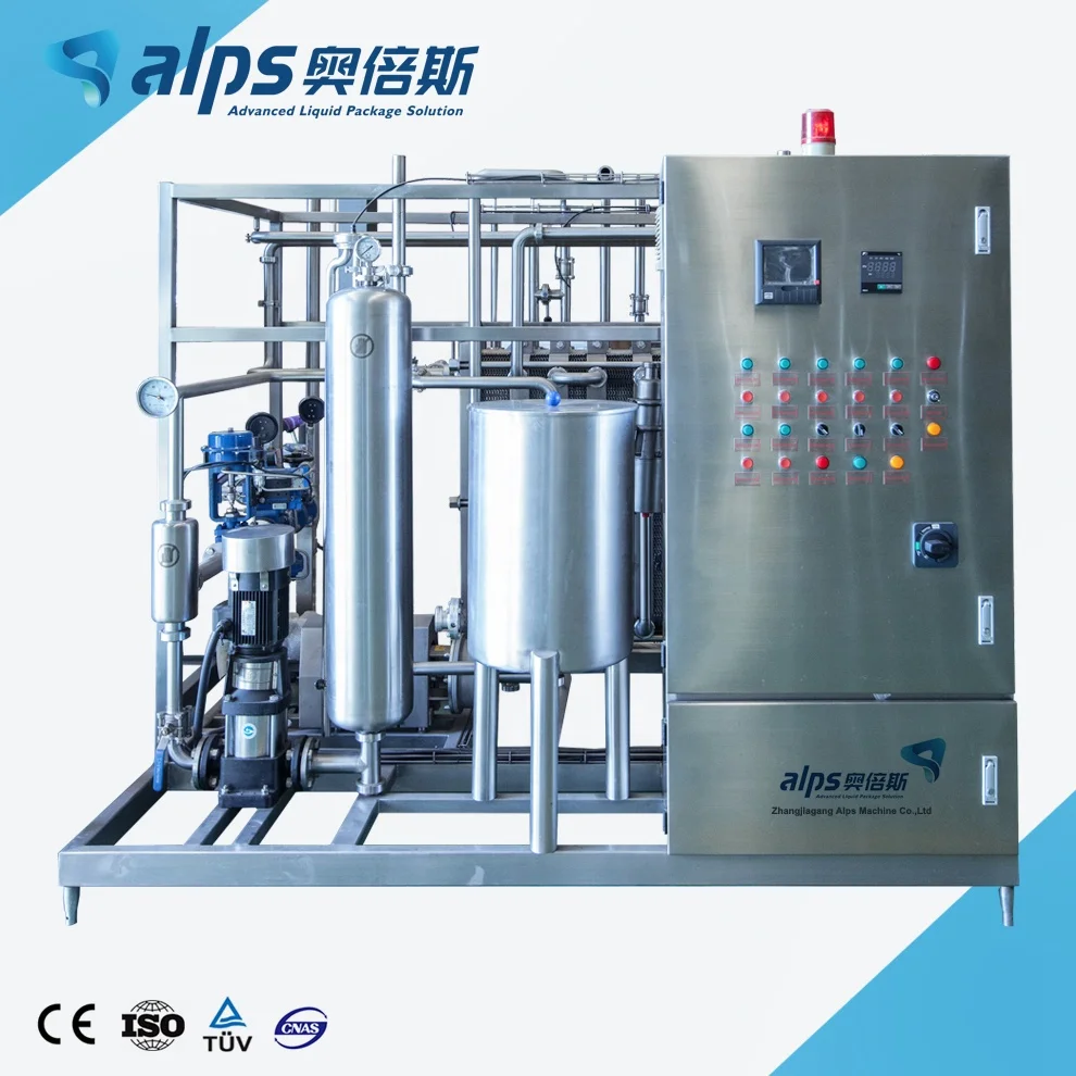 Top Quality Whole Set Pasteurizing Equipment for Juice Tea Coffee Drinks Production Line