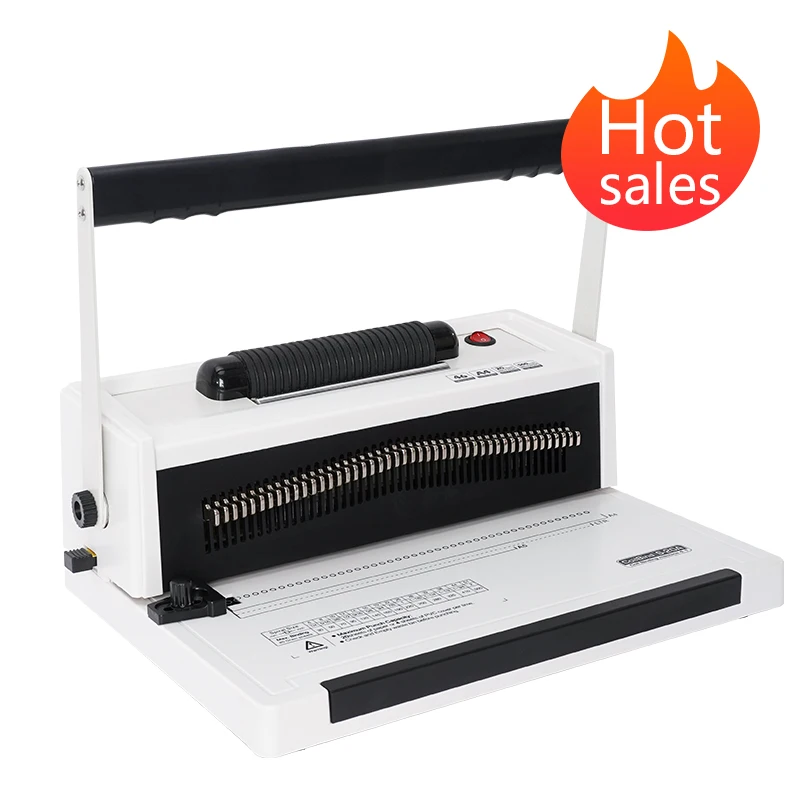 SONTO S20A A4 4:1 3:1 Chinese Factory Plastic Book Punching Spiral Coil Binder Binding Machine