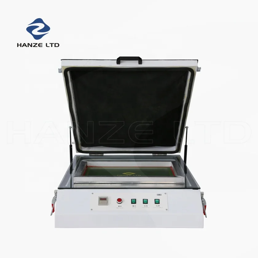 Vacuum UV light exposure machine for screen printing