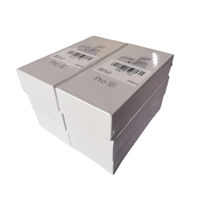 Наушники Audifonos Pro 6 с объемным звуком, наушники-вкладыши Pro6 TWS Pro6, наушники Audionic, наушники ANC Fone TWS Anc Auriculares Pro 6 TWS