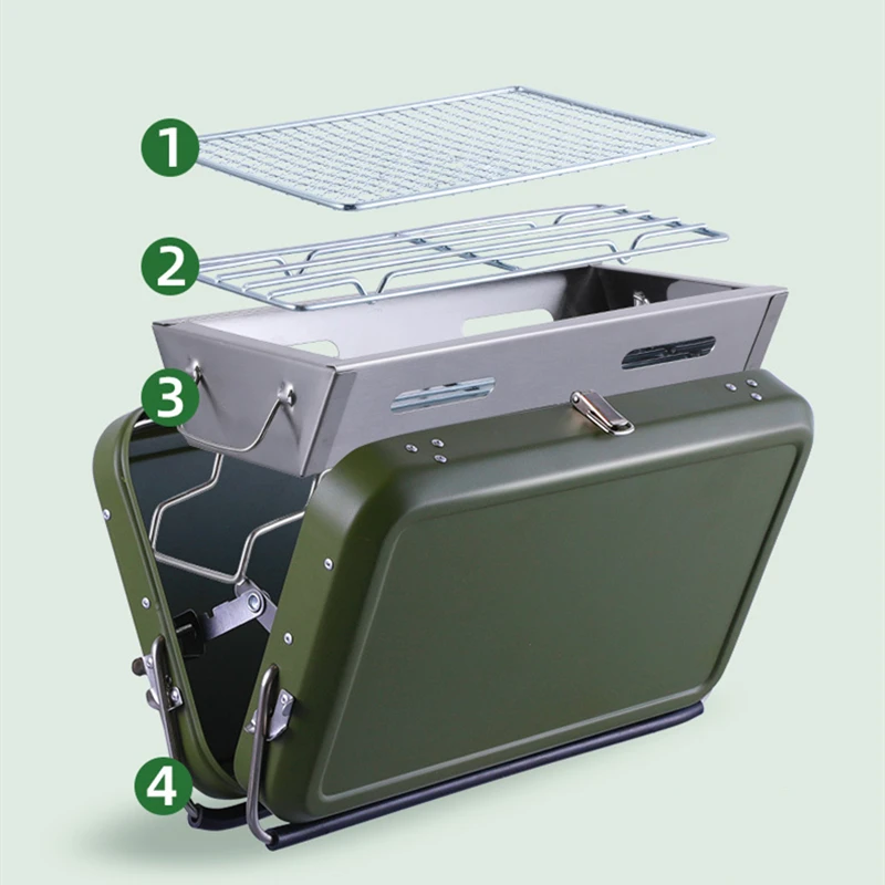 Versatile BBQ Grill for Family Gatherings and Outdoor Cooking