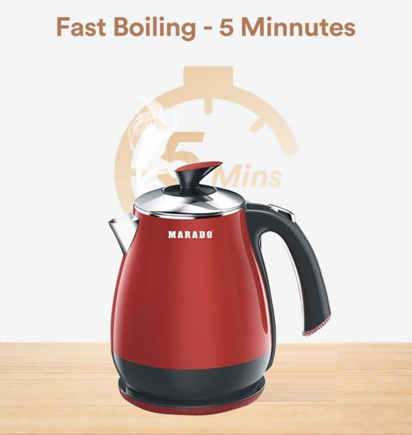 Hot selling stainless steel electric kettle water kettles fast boiling