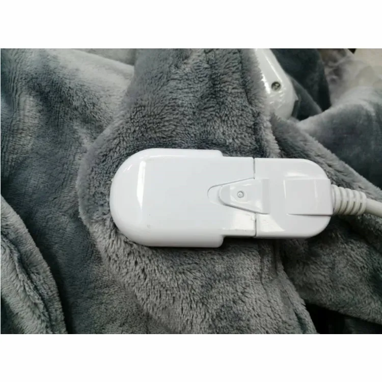 Elektrisch Verwarmde Deken Couverture Electrique ISO 9001 Factory Body Warm-up Electric Blanket For Bed