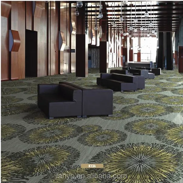 Chinese supplier wall to wall tufting printed carpets machine for hotels