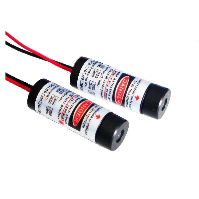 Laser Diode Positioning Line Page Turning Pen Fiber Lamp Diode 650nm Low Power Infrared Ray Laser Module