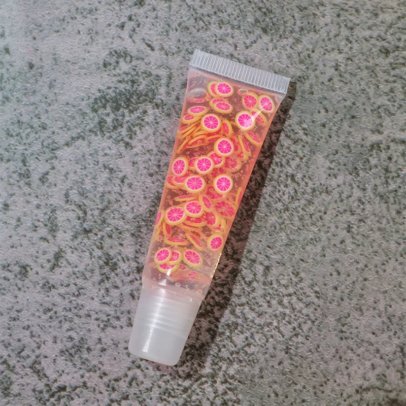 OMG Fruit flavor student lip gloss moisturizing lip gloss no logo spot wholesale brilho labial de frutas